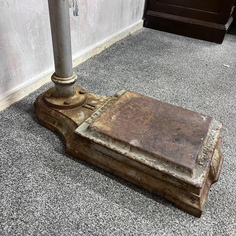 Antique W&T Avery Surgical Scales Iron Very Heavy Working Great Patina photo for sale