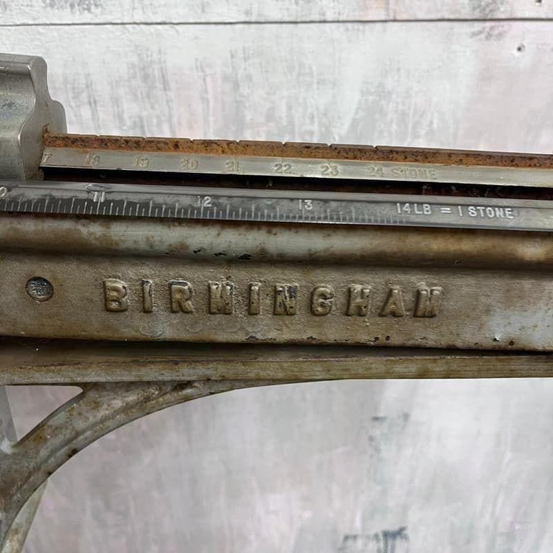 photo for sale Antique W&T Avery Surgical Scales Iron Very Heavy Working Great Patina