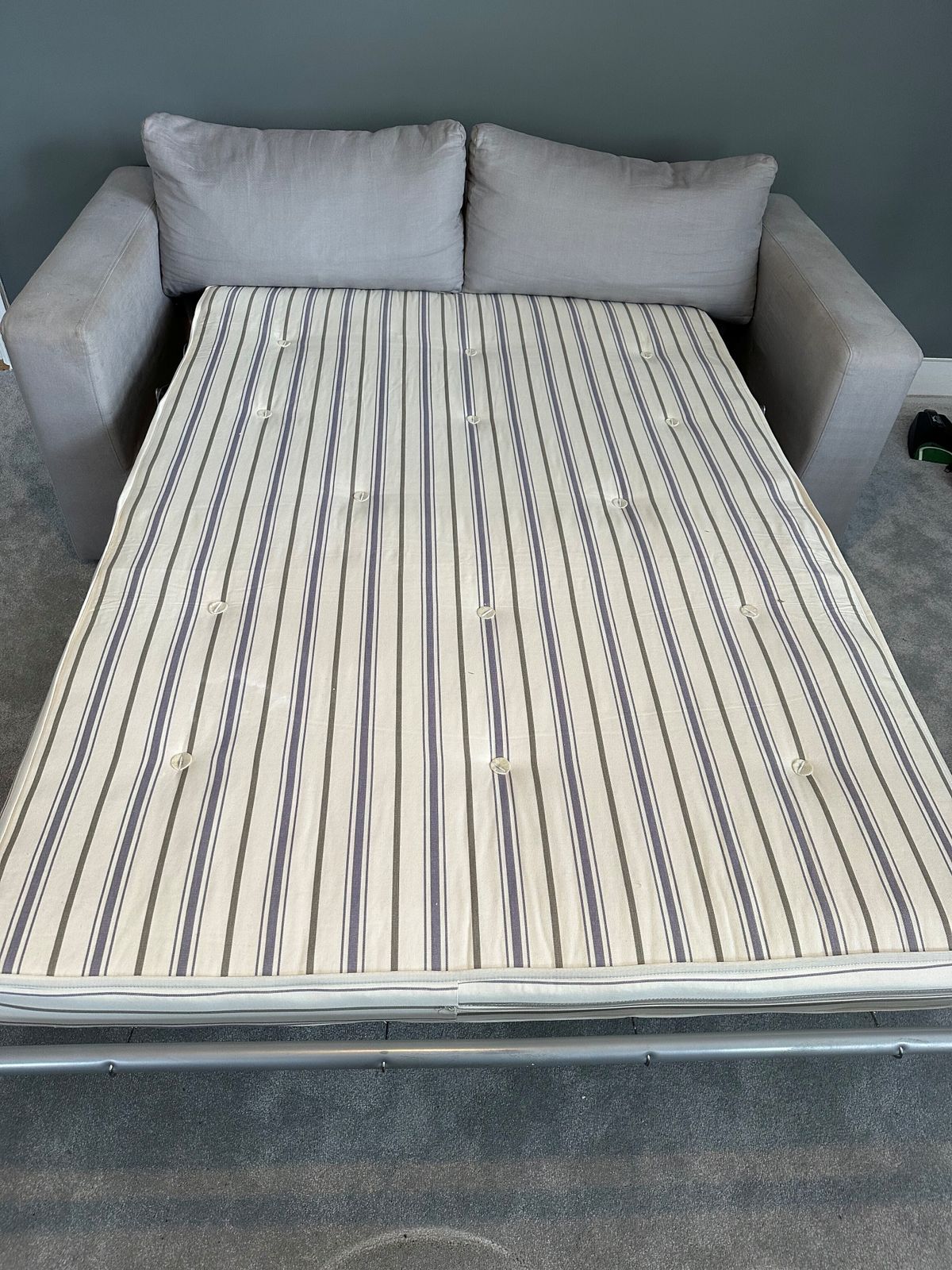 Silver Grey Sofabed 2.5 Seater (Stella Range From Sofa.Com) photo 225.0