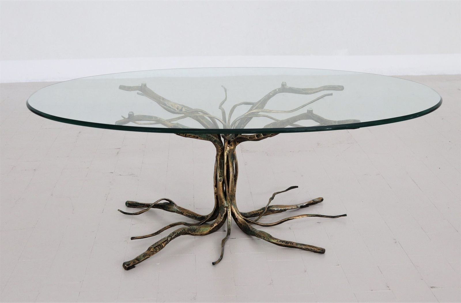 Salvino Marsura Italian Midcentury Coffee Table In Tree Shape, 1960s photo Furniture