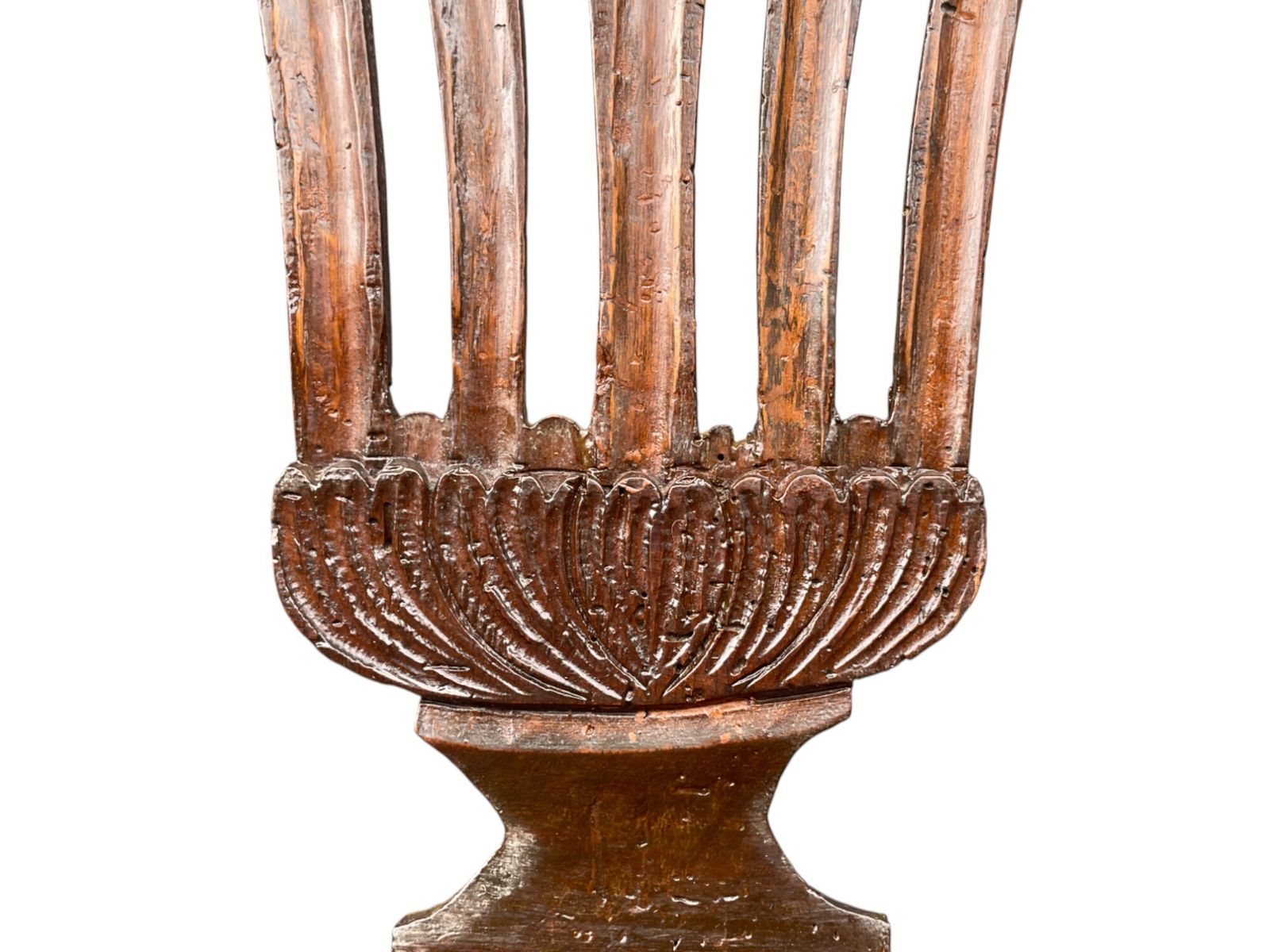 Set Of Six Walnut Chairs, Louis XVI Period photo vinterior