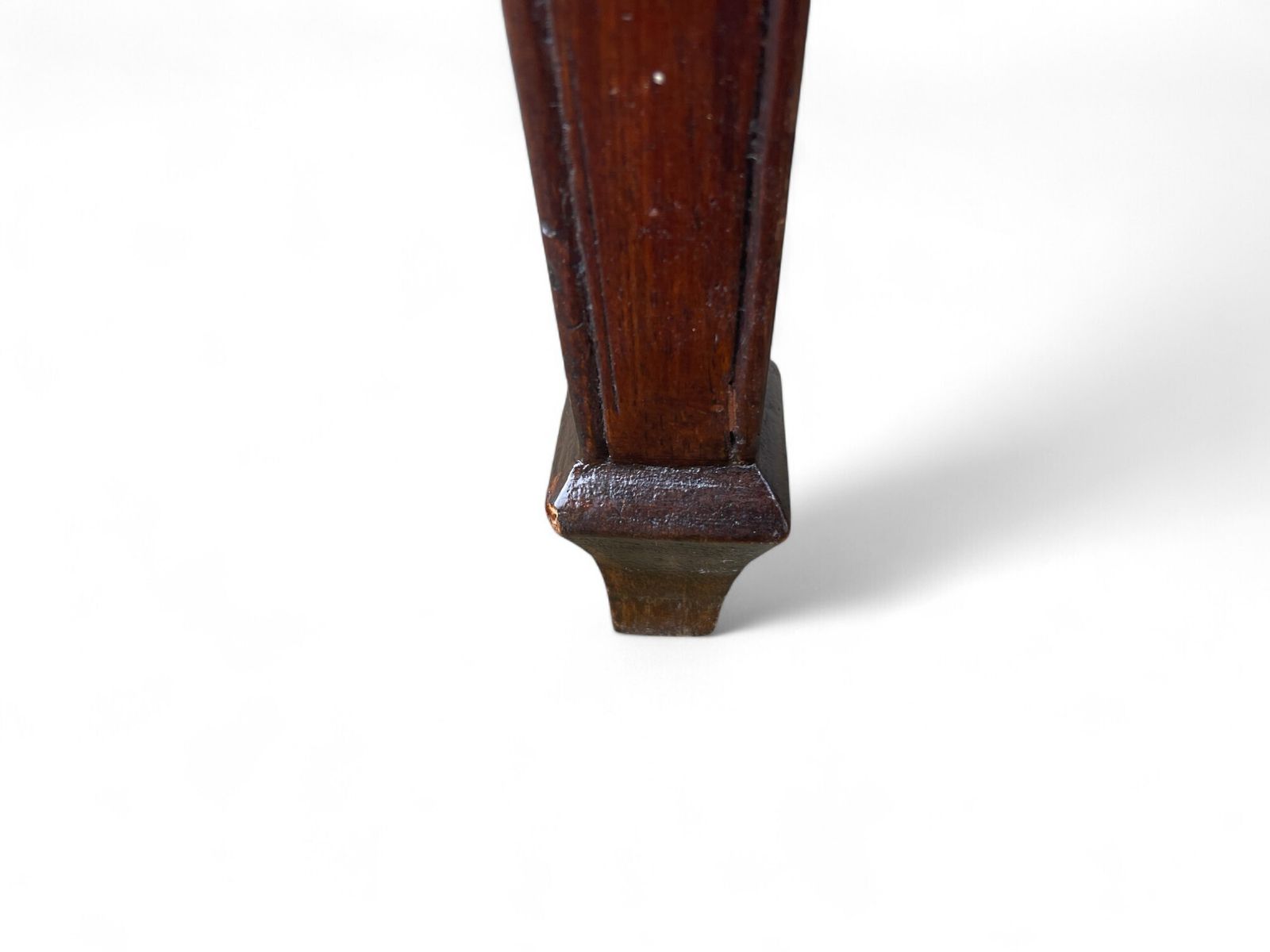 Set Of Six Walnut Chairs, Louis XVI Period photo vintage