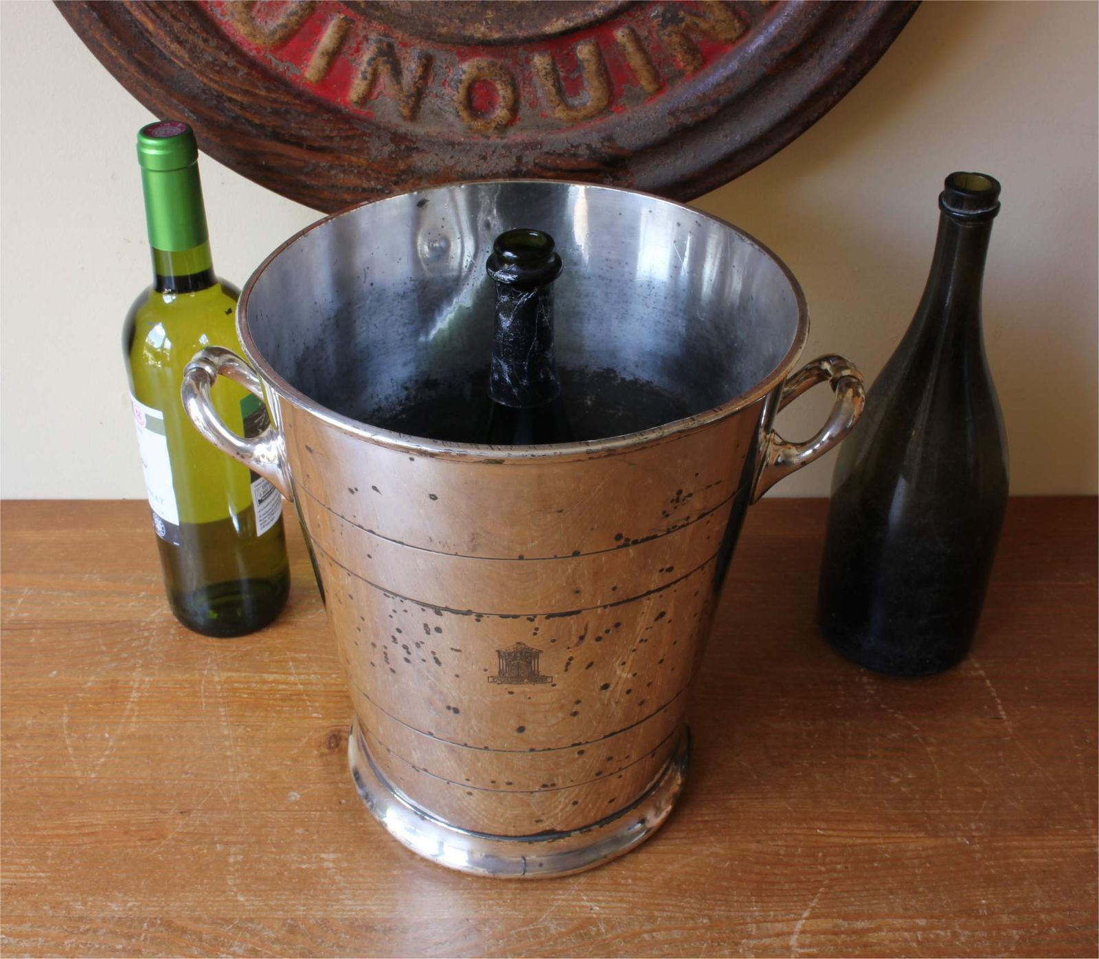 615.0 Double Magnum Wine Cooler. Grosvenor House Jeroboam Champagne Bucket photo