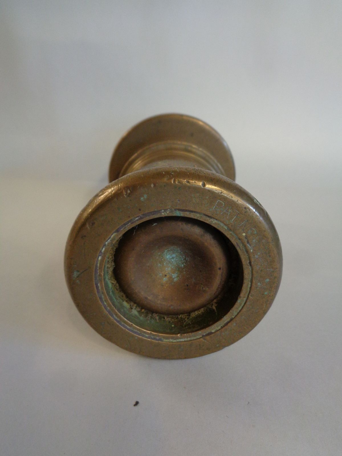 Vintage Brass Fire Hose Nozzle   Twist To Spray photo 75.0