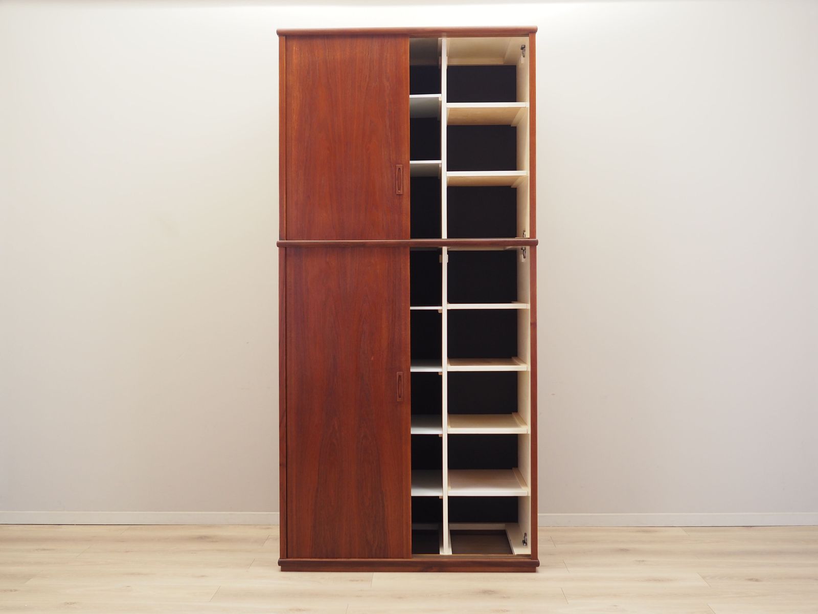 Teak Wardrobe  Danish Design  1970s  Production Denmark photo for sale