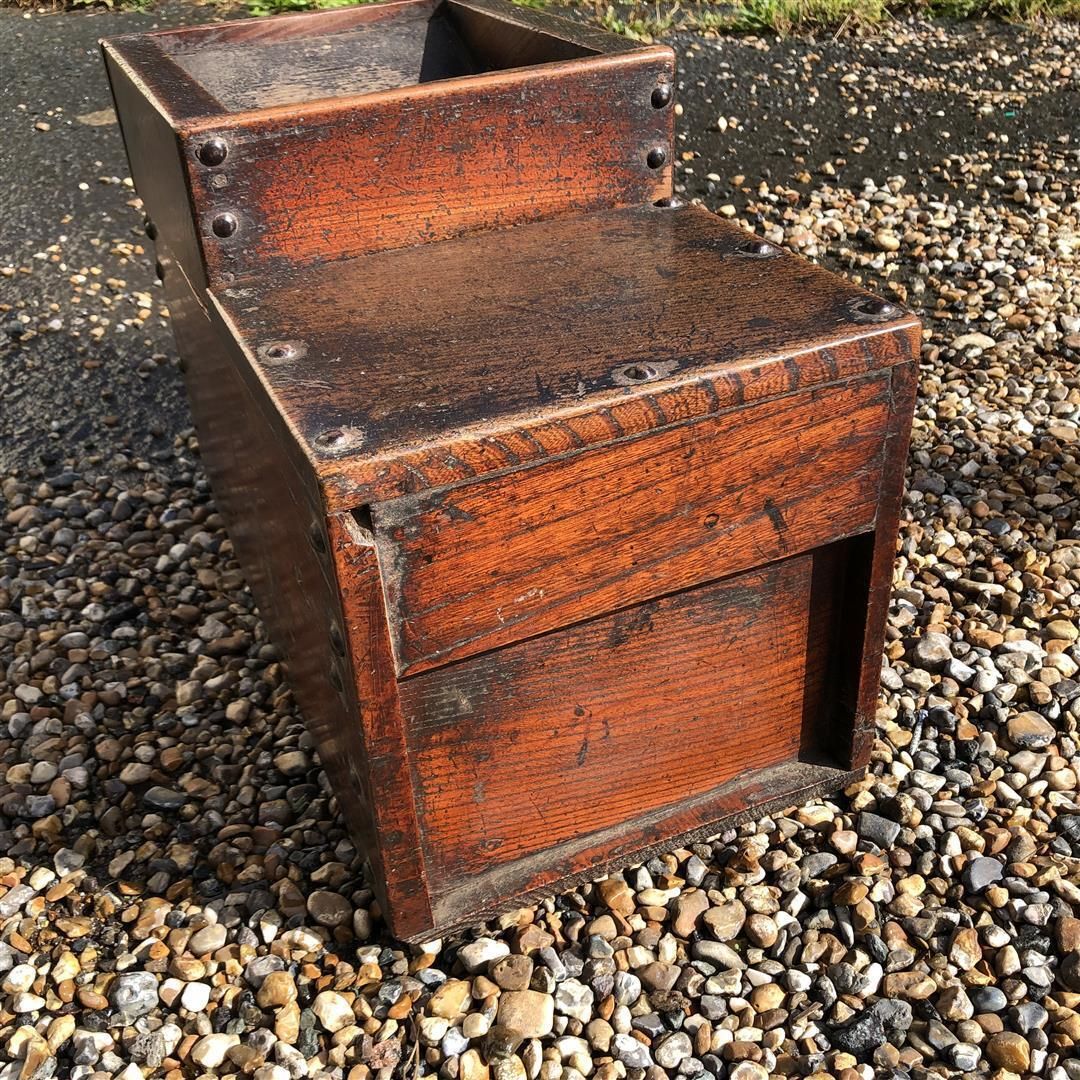 Unusual Antique Japanese Cash Till Or Ballot Box photo vintage