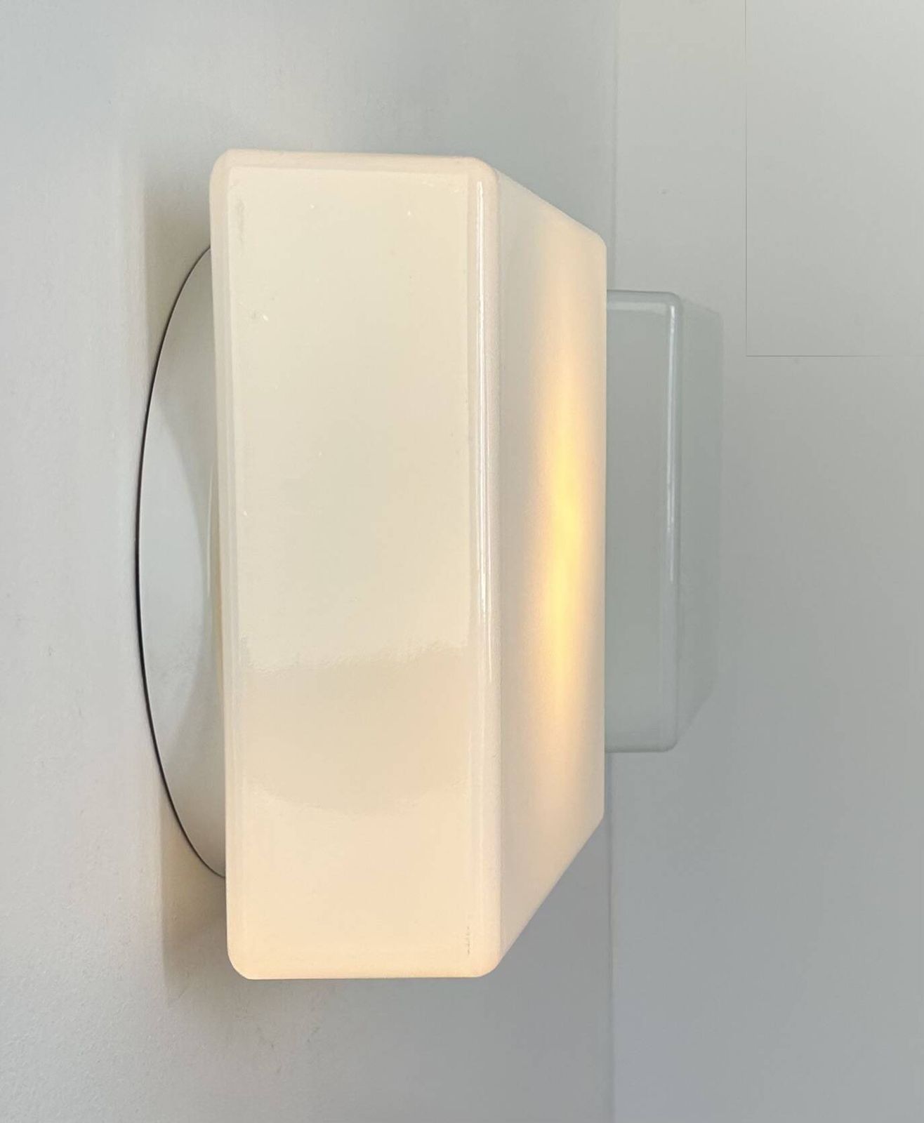 photo furniture Pair Of Vintage Lita Opaline Wall Lights, France 1970s