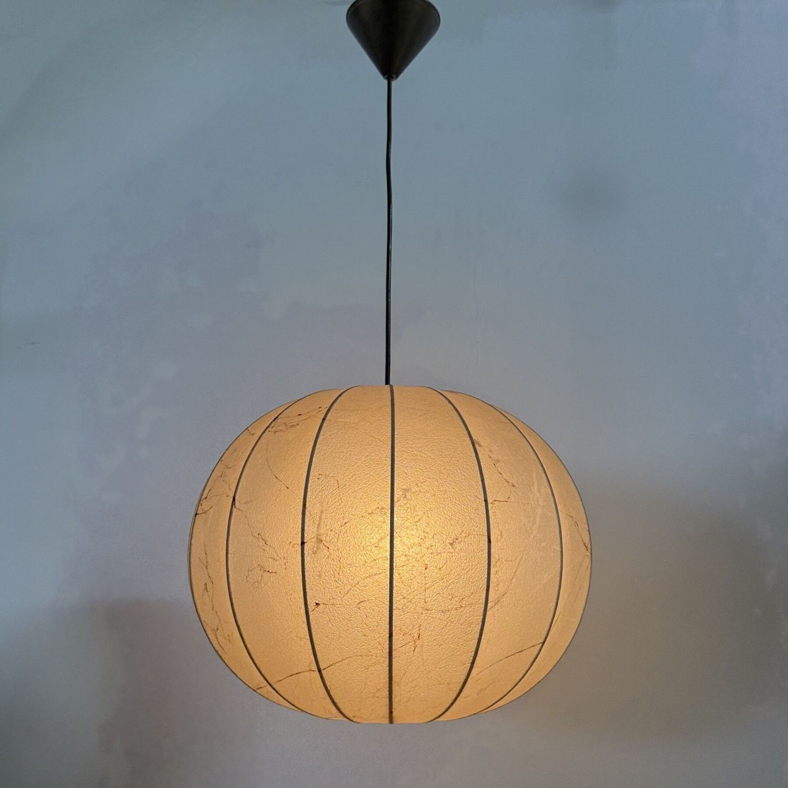 Goldkant Leuchten Cocoon Hanglamp, Jaren 1970, Duitsland photo buy