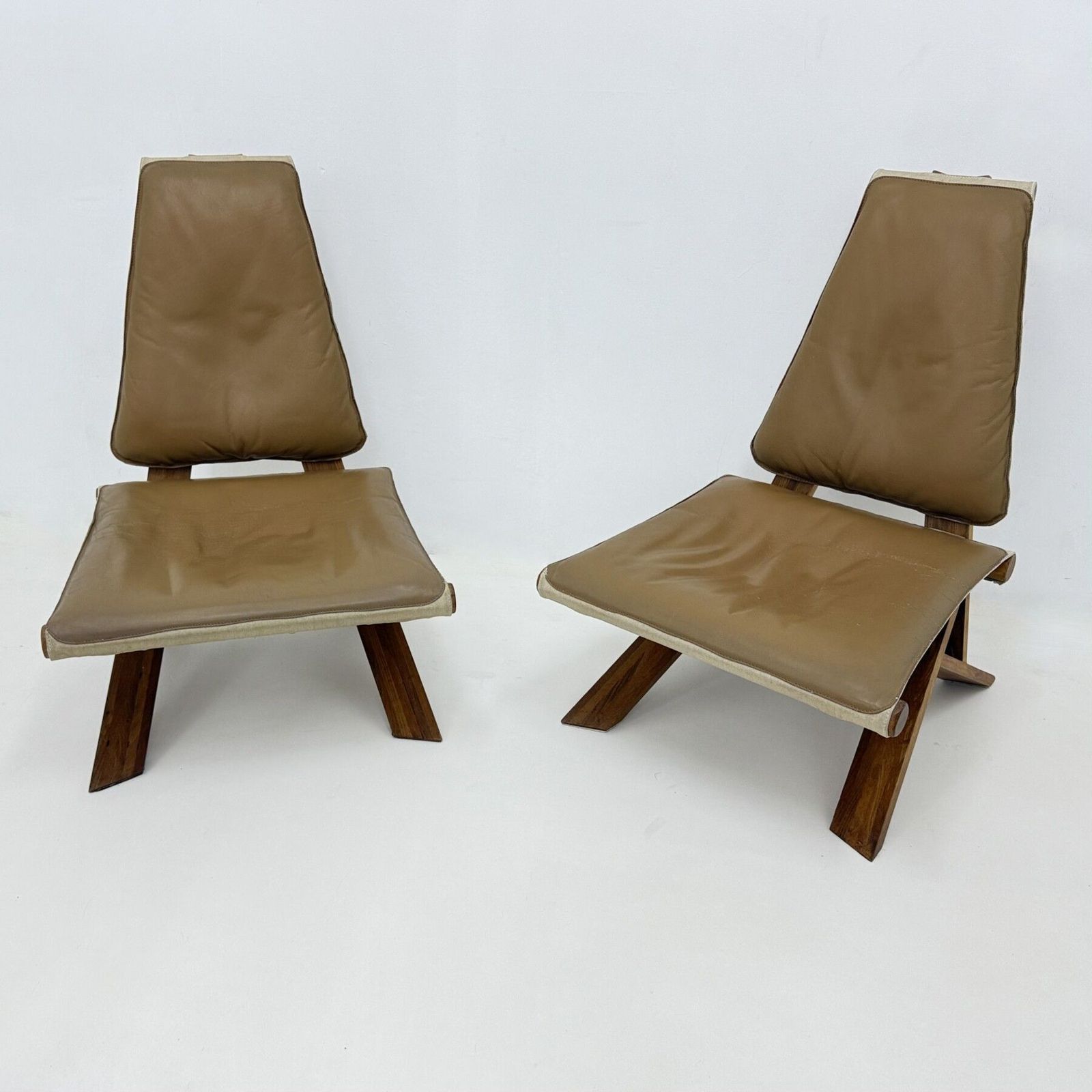 S46 "Dromadaire" Lounge Chair Van Pierre Chapo, Jaren 1970 photo furniture