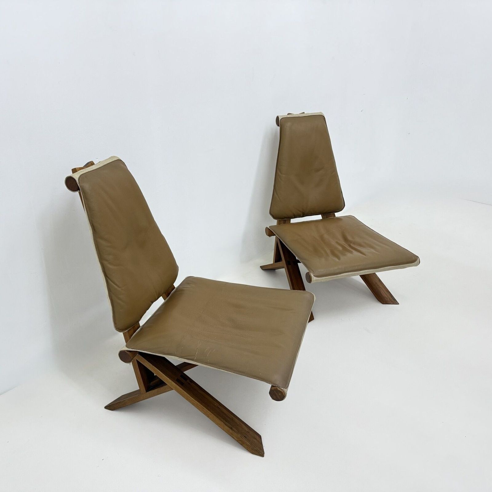 S46 "Dromadaire" Lounge Chair Van Pierre Chapo, Jaren 1970 photo vinterior