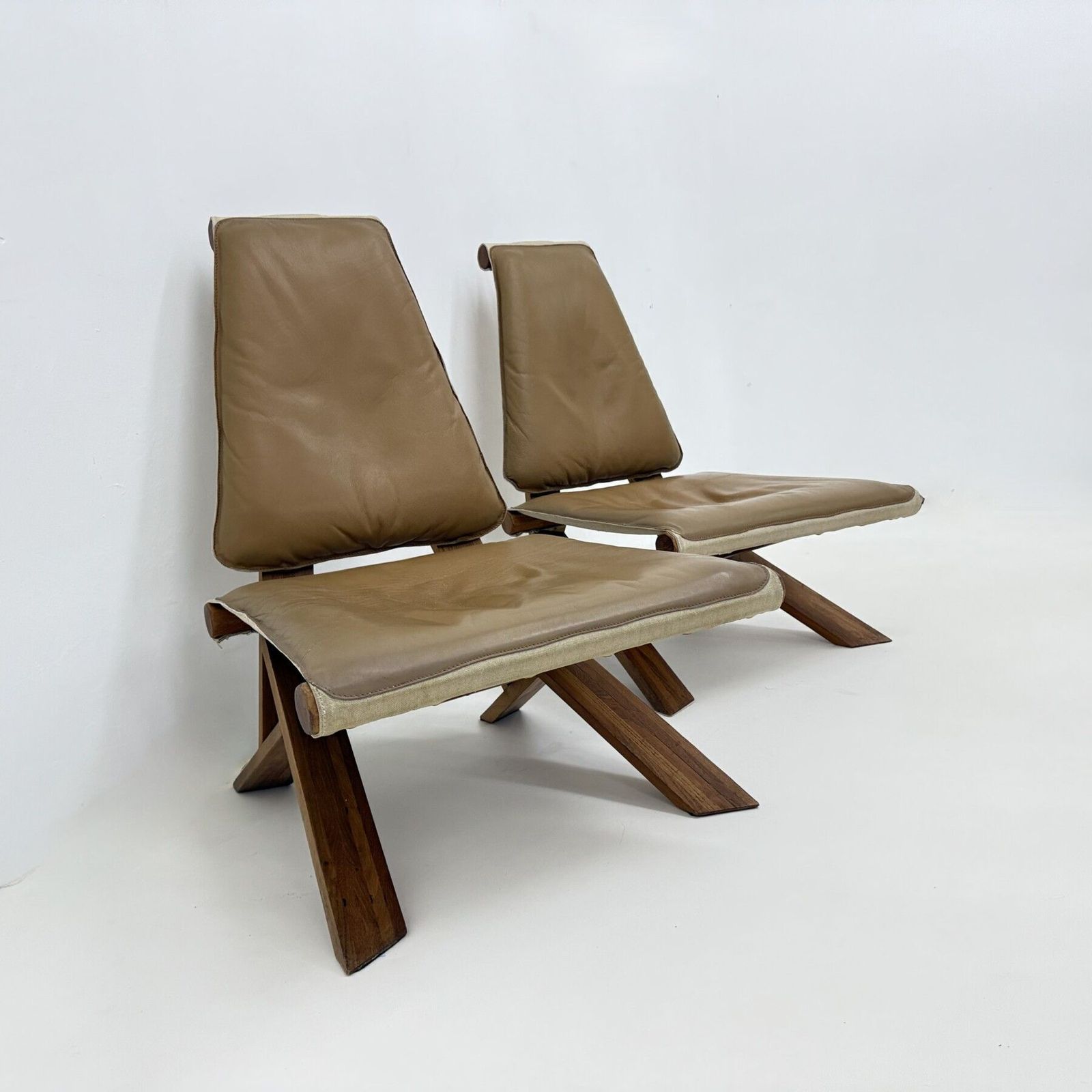 photo for sale S46 “Dromadaire” Lounge Chair By Pierre Chapo , 1970s