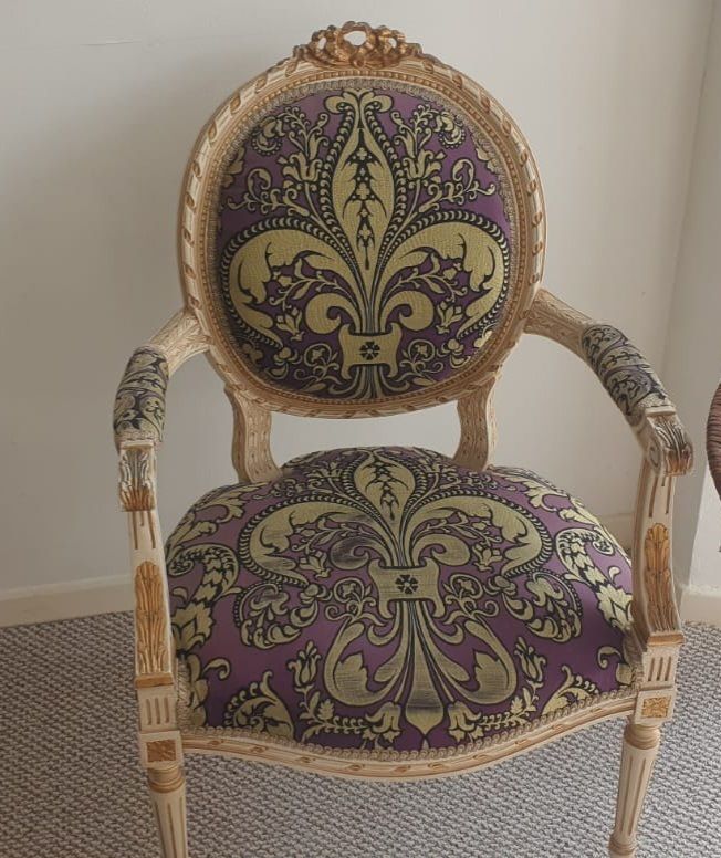 A Pair Of Antique French Style Chairs photo furniture