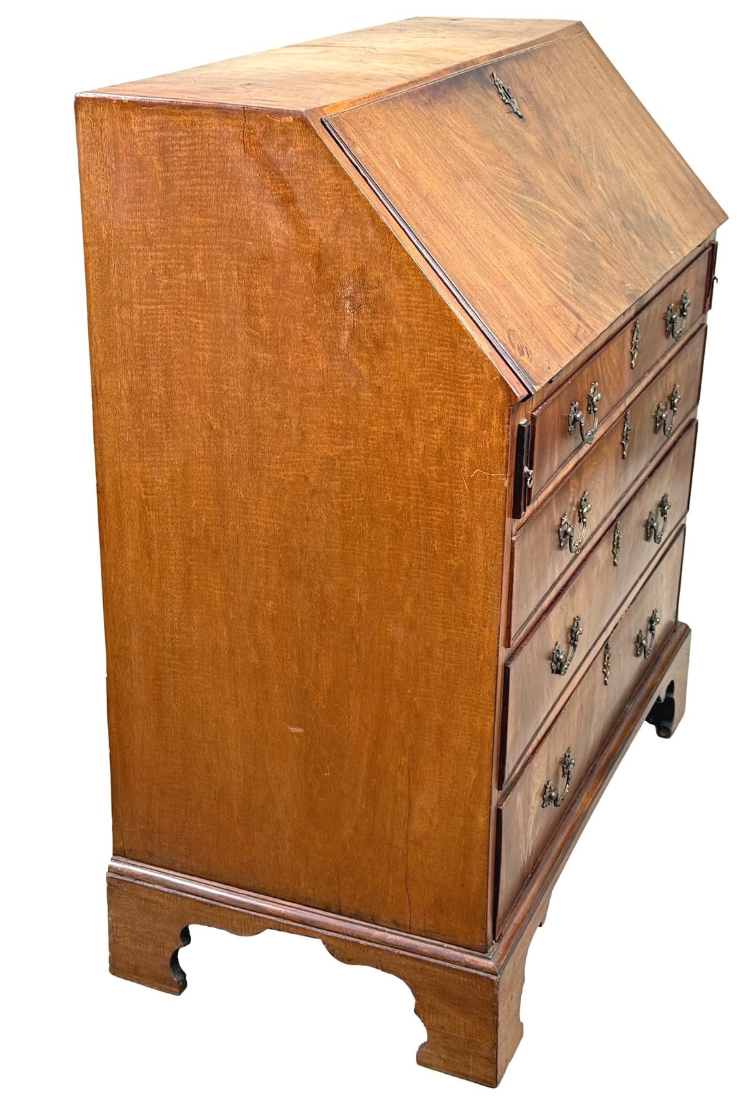 Georgian 18th Century Mahogany Bureau (England, Circa 1770) photo furniture