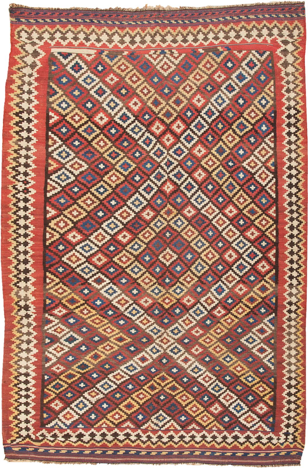Antique Bakhtiar Kilim Rug 264x169cm