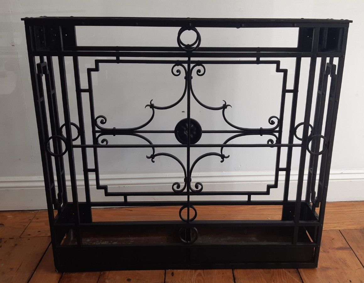 photo vinterior Superb Antique  French Parcel Gilt & Wrought Iron Hall Stand Uk Delivery A1 Con