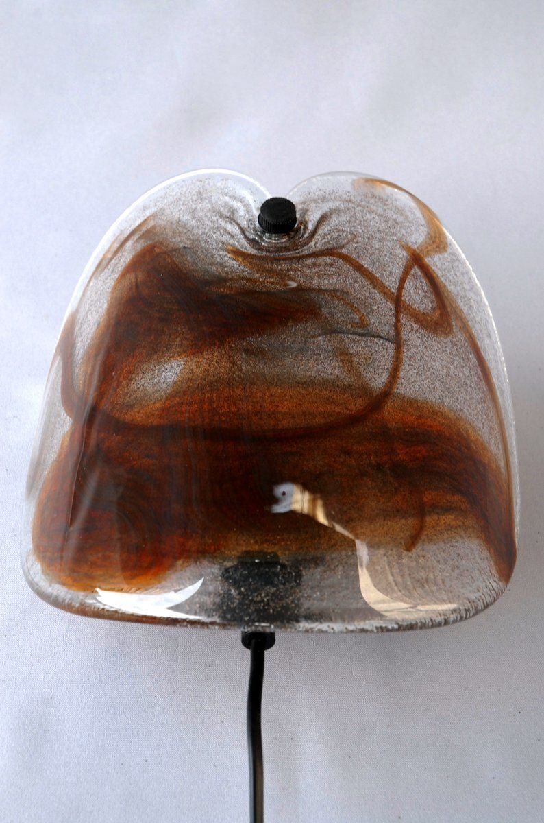 Glass Sconce By Per Lutken For Holmegaard, 1972 photo 395.0