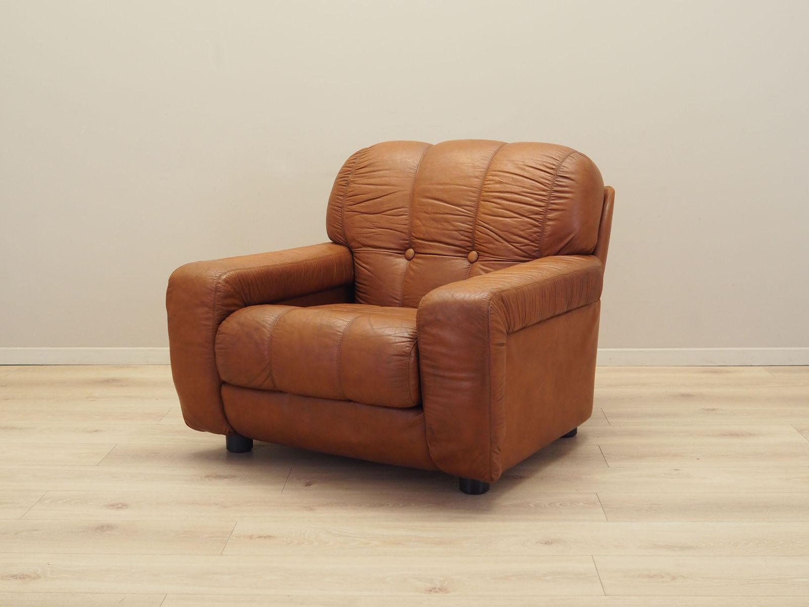 Brown Armchair, Italian Design, 1970s, Production: Italy photo furniture