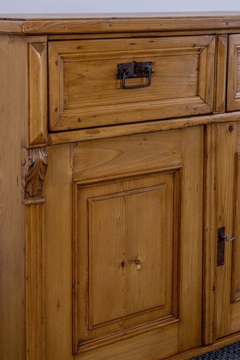 Pine Dresser Base With Waxed Finish, 1899 photo vinterior