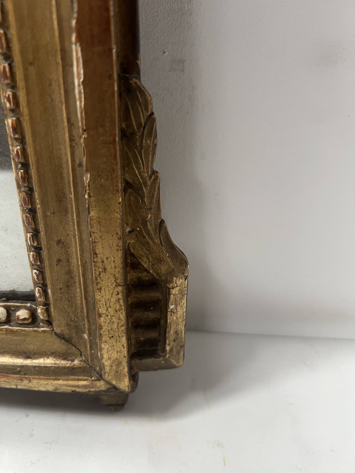 Home Decor Louis XV Mirror In Carved And Gilded Wood, 18th Century photo