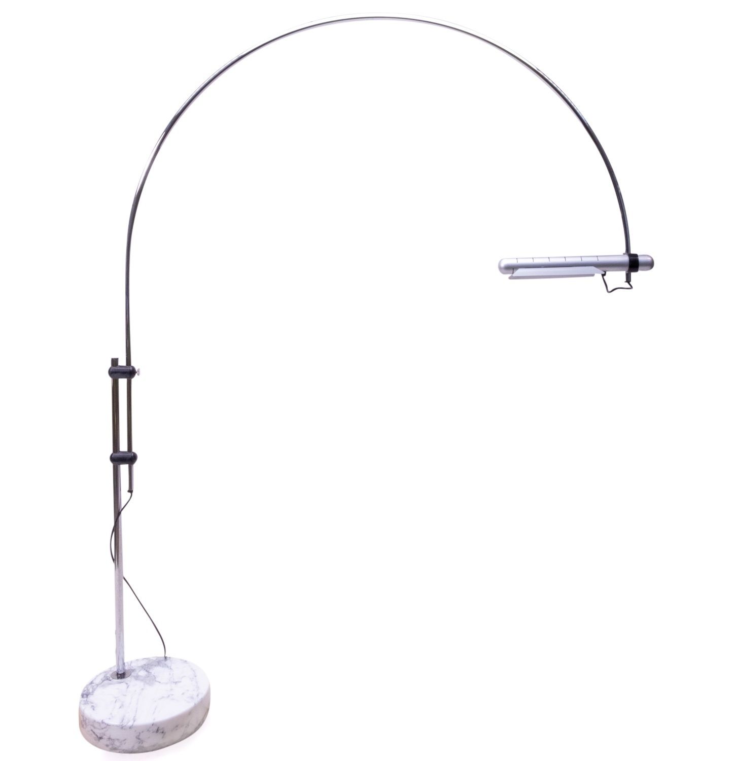 Marble Base Floor Lamp, Baltensweiler, 1970s