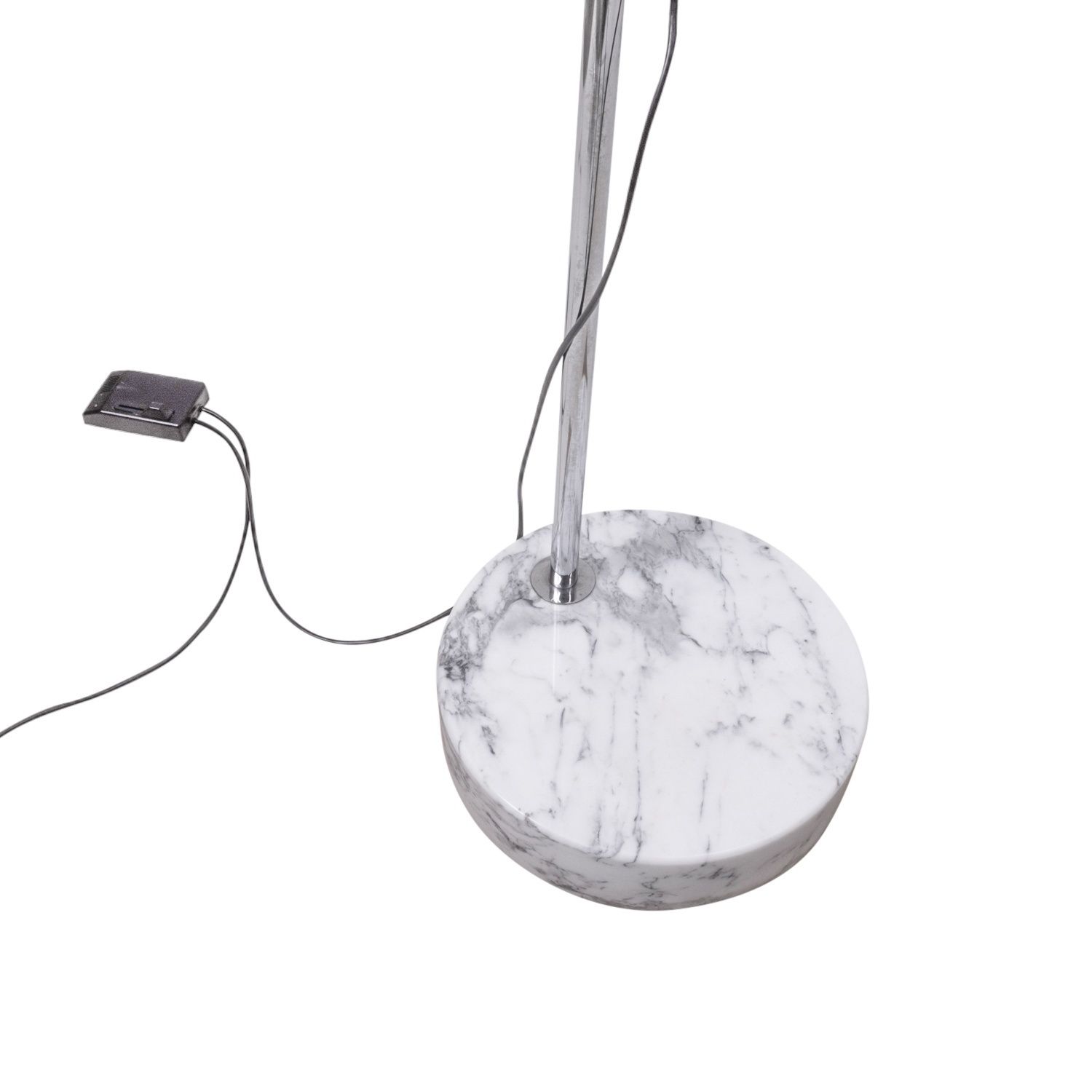 Marble Base Floor Lamp, Baltensweiler, 1970s photo furniture