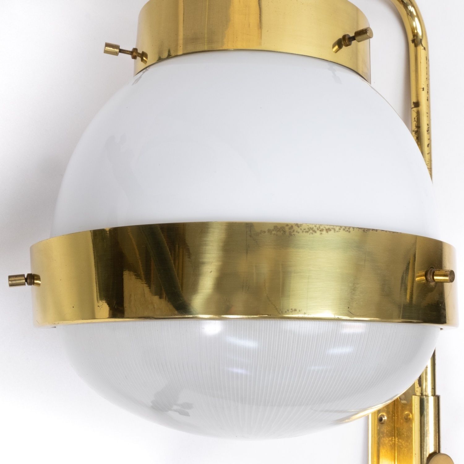 Brass Wall Lamp By Sergio Mazza, 1960s photo 866.0