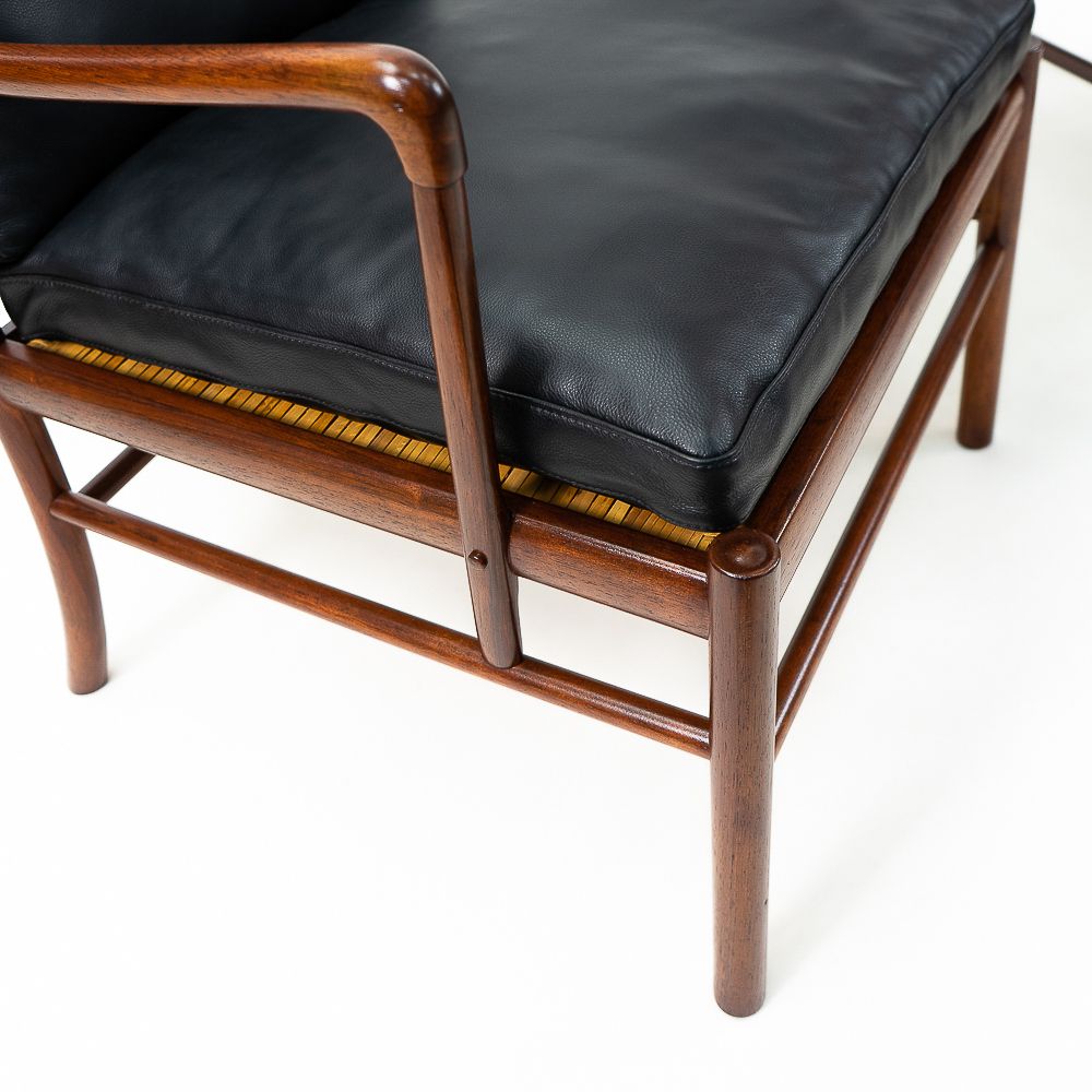 Set Of Mid Century Colonial Lounge Set By Ole Wanscher For Poul Jeppesens Møbelfabrik photo vintage