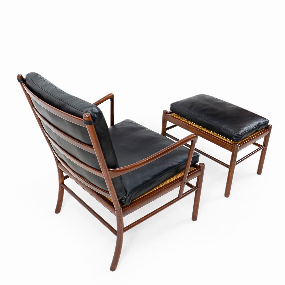 photo vinterior Set Of Mid Century Colonial Lounge Set By Ole Wanscher For Poul Jeppesens Møbelfabrik