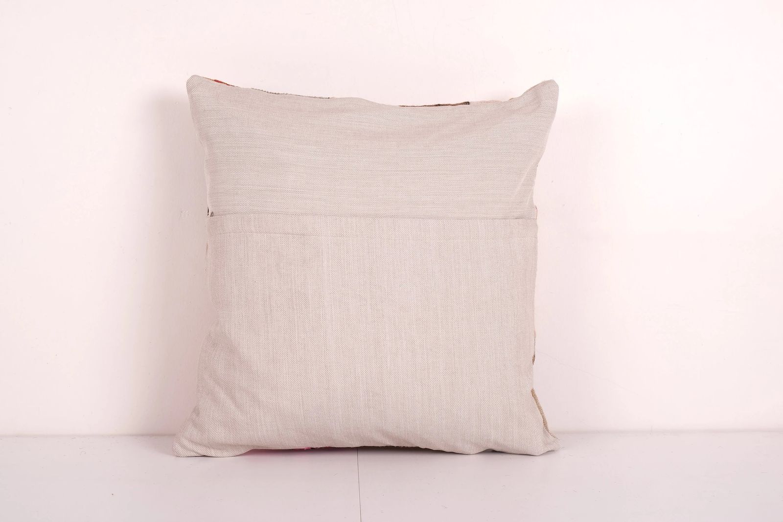 Unique Wool Patchwork Kilim Pillow, Tribal Couch Pillow, Decorative Turkish Kilim Pillow, Anatolian Boho Pillow, Turkey Pillow photo for sale