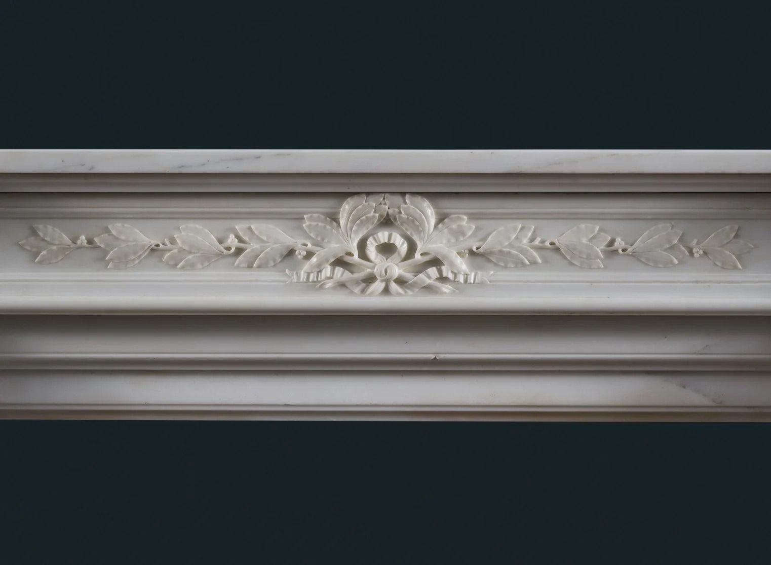 Louis XVI Style Statuary Marble Fireplace Surround photo 17500.0
