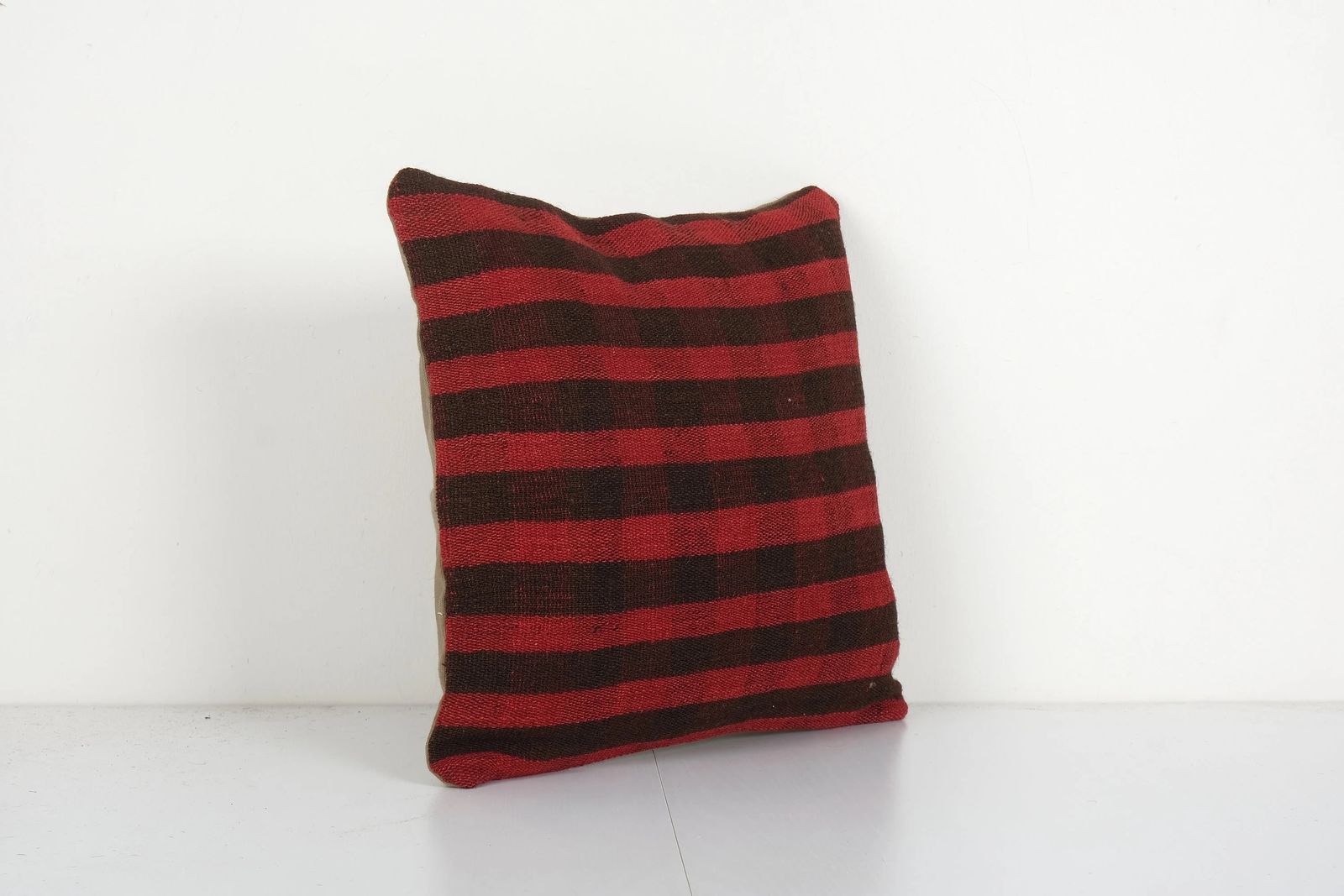 Handmade Decorative Throw Pillow, Ethnic Red Kilim Pillow, Home Decor, Couch Aztec Pillow, Sofa Pillow photo Textiles