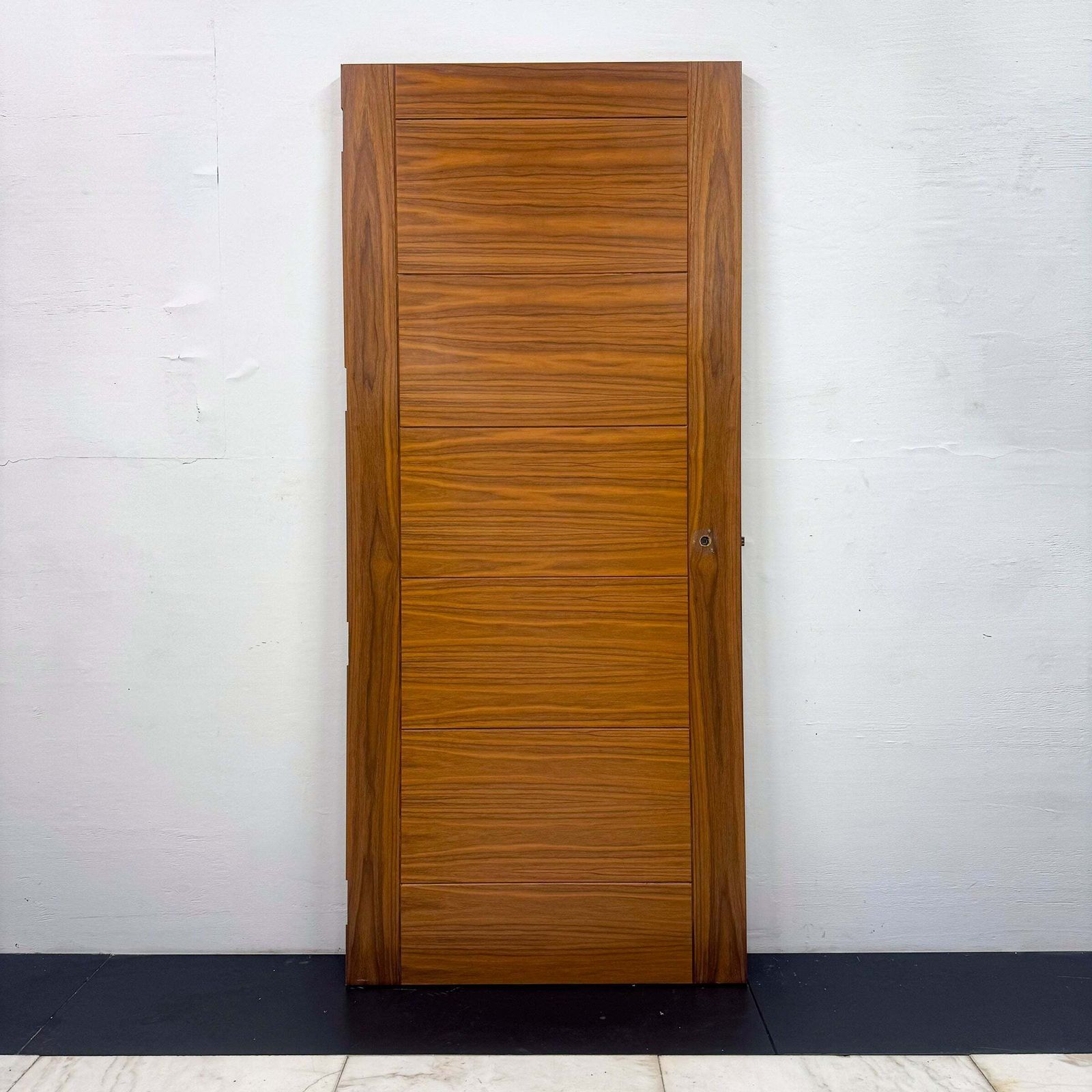 Modern Walnut Veneered Clothworker Fire Door   210cm X 91.5cm photo 200.0