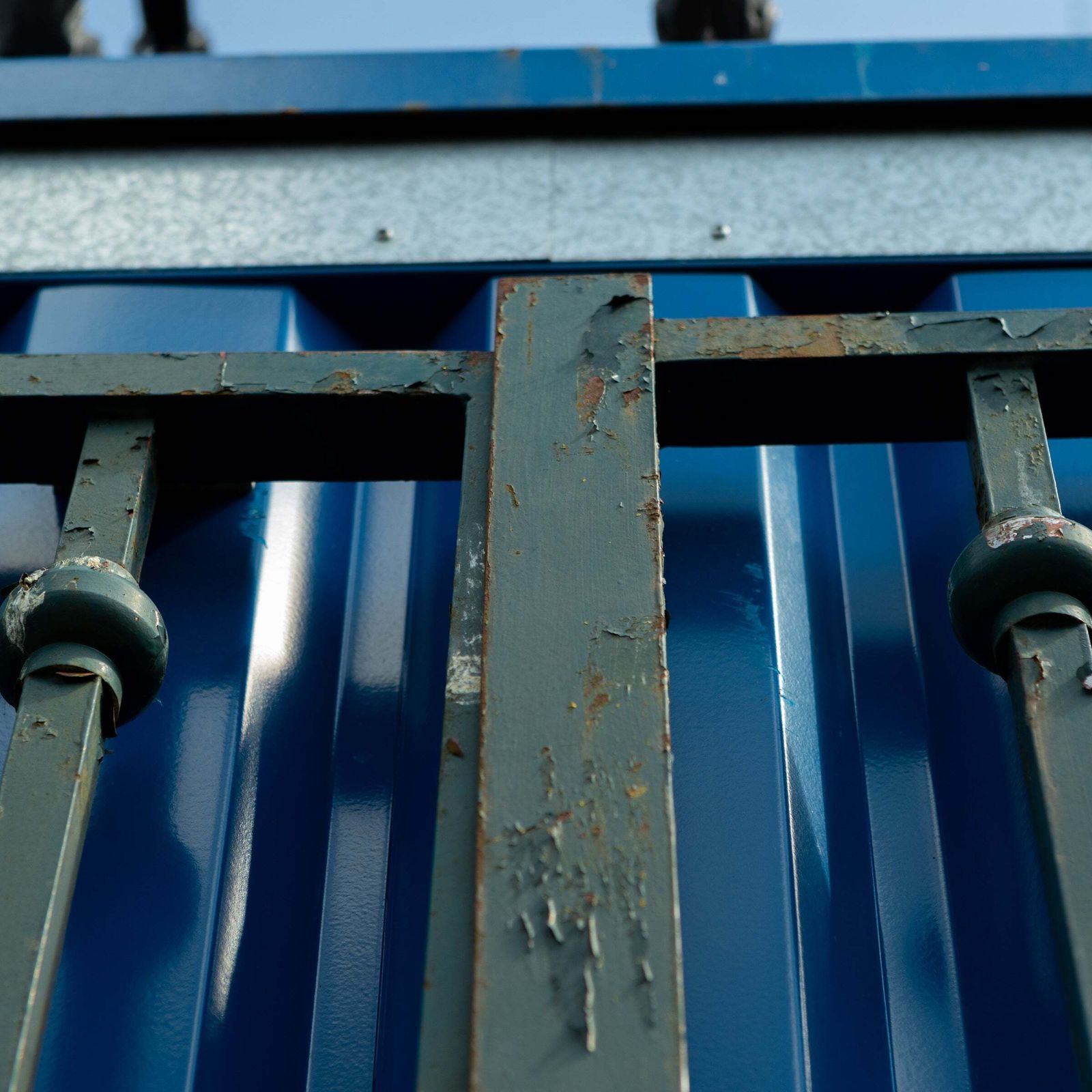 photo furniture Antique Art Deco Iron Gates With Optional Arched Crest (2 Pairs Available)
