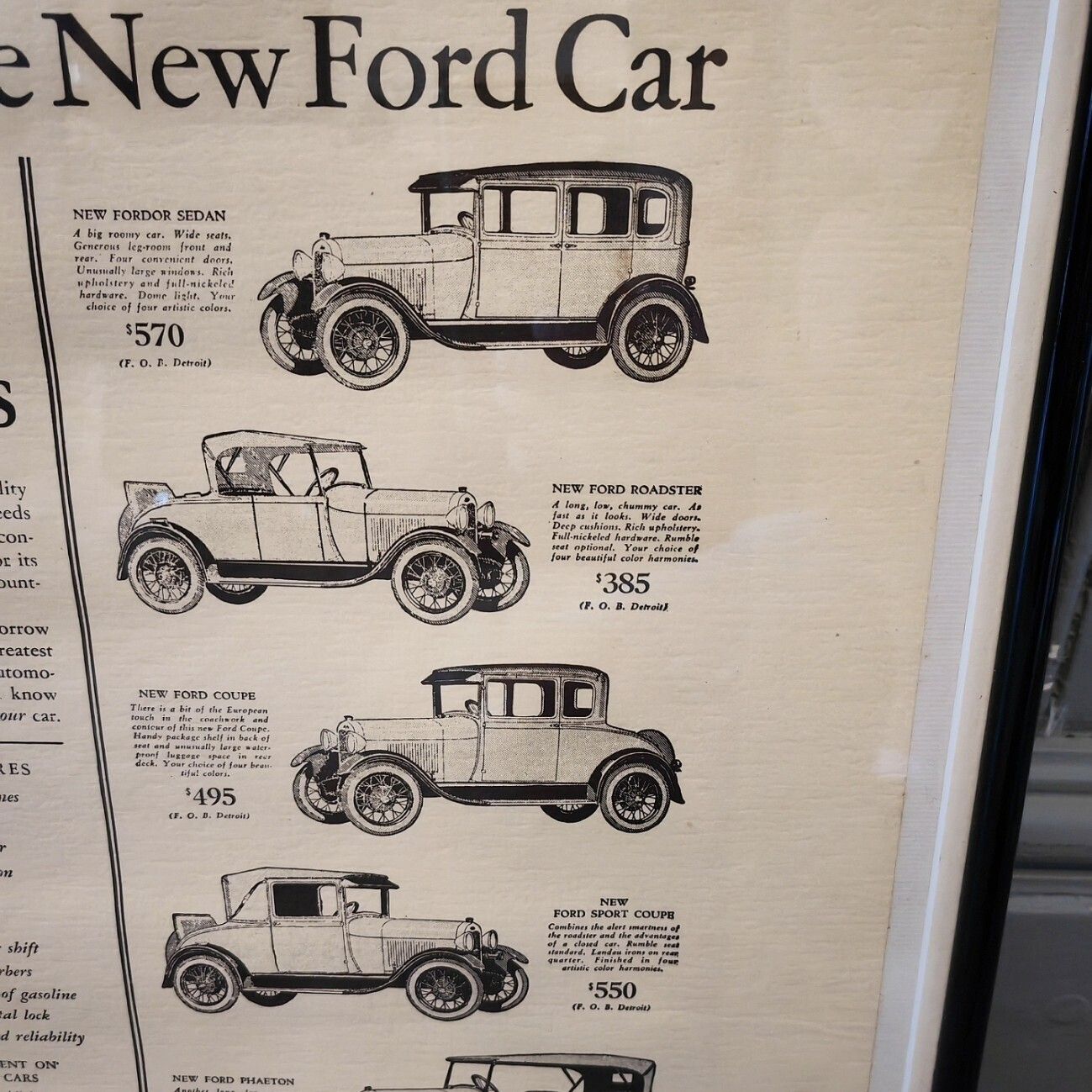 Ford Model A Poster photo buy