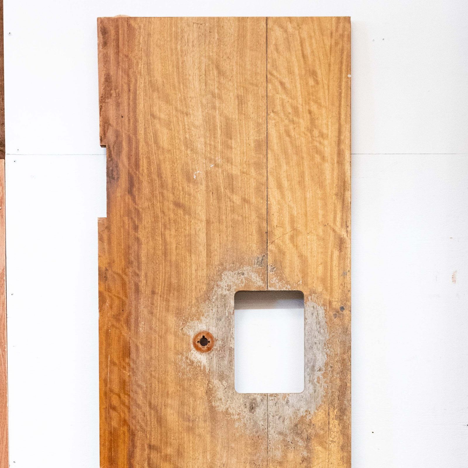 Reclaimed Teak / Iroko Worktop 279cm X 64.5cm photo furniture