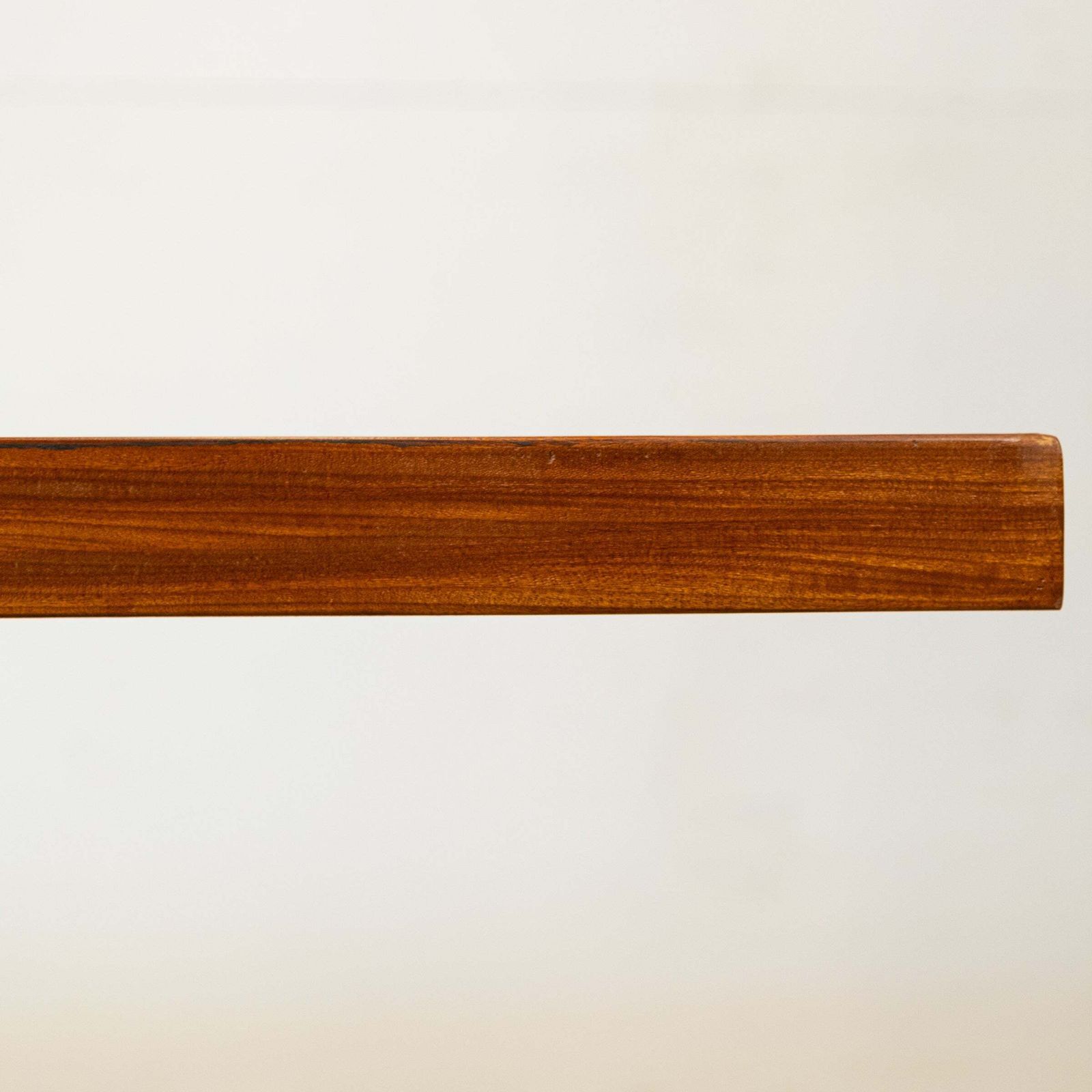 3.5m Long Table With Afrormosia Wood Top & Electrical Insulator Legs photo vintage