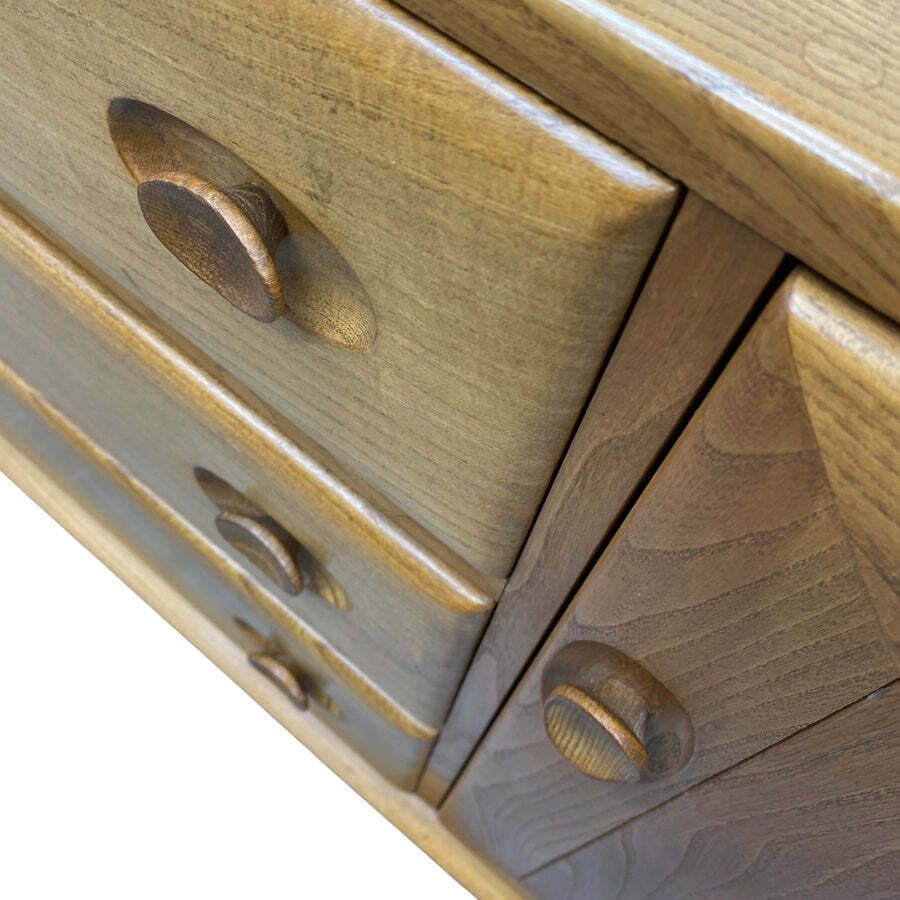 Ercol Sideboard Elm Blonde photo vintage