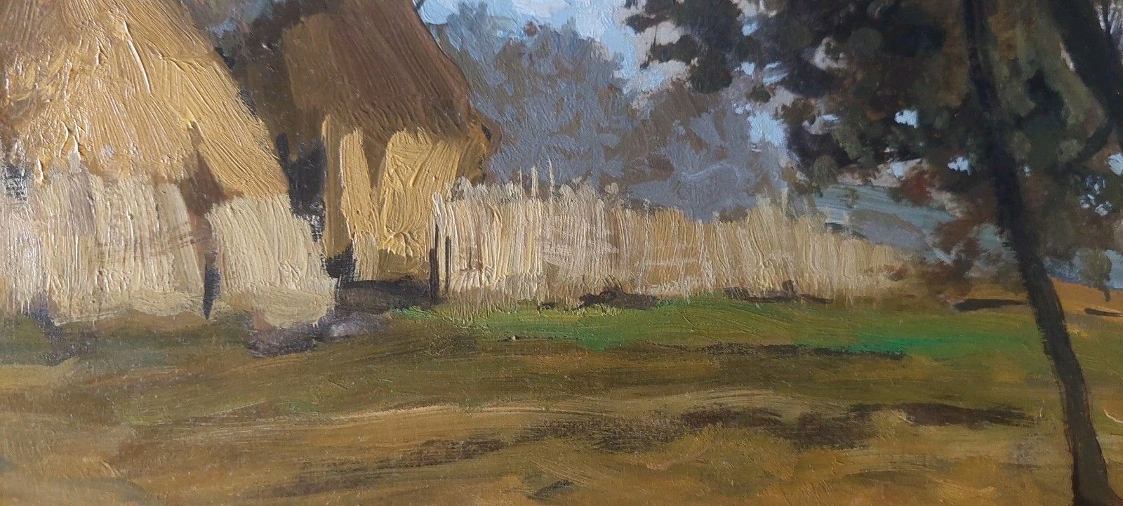Oil Painting Francesco Maria Pieri, Labronico 60s/70s photo vinterior