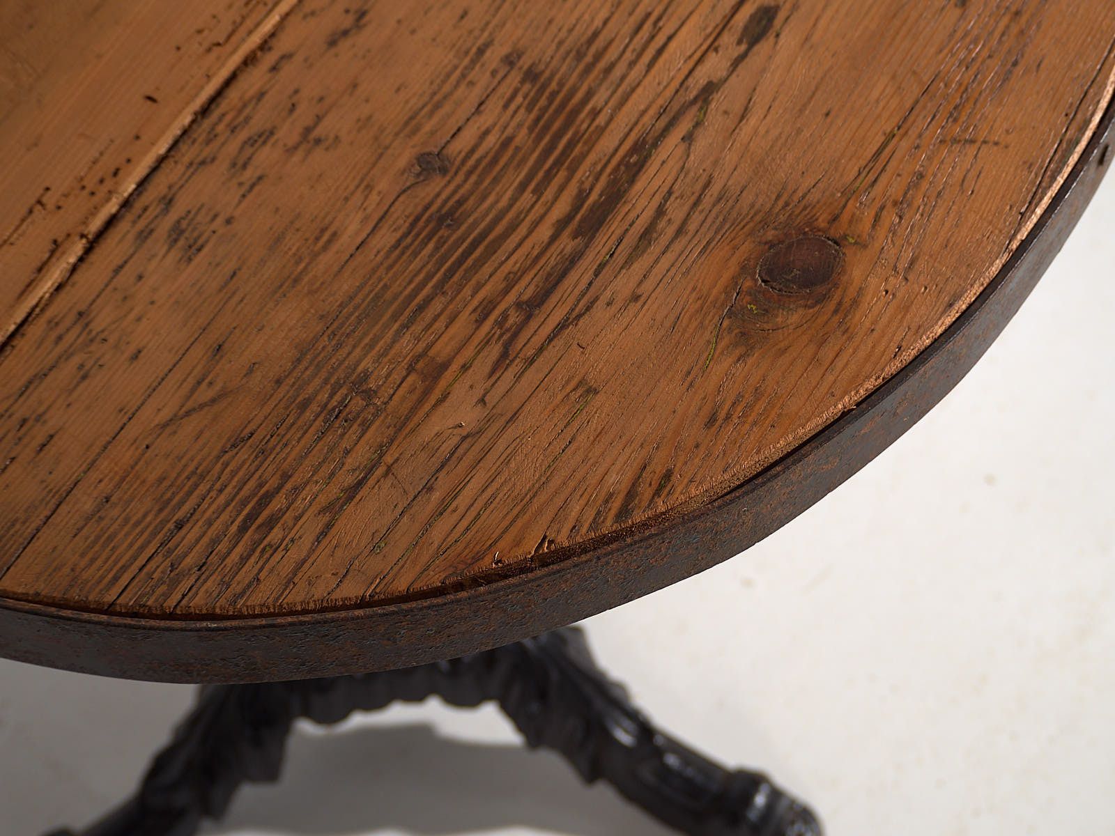 Antique Round Garden Table (C.1920) #16 photo Garden Furniture