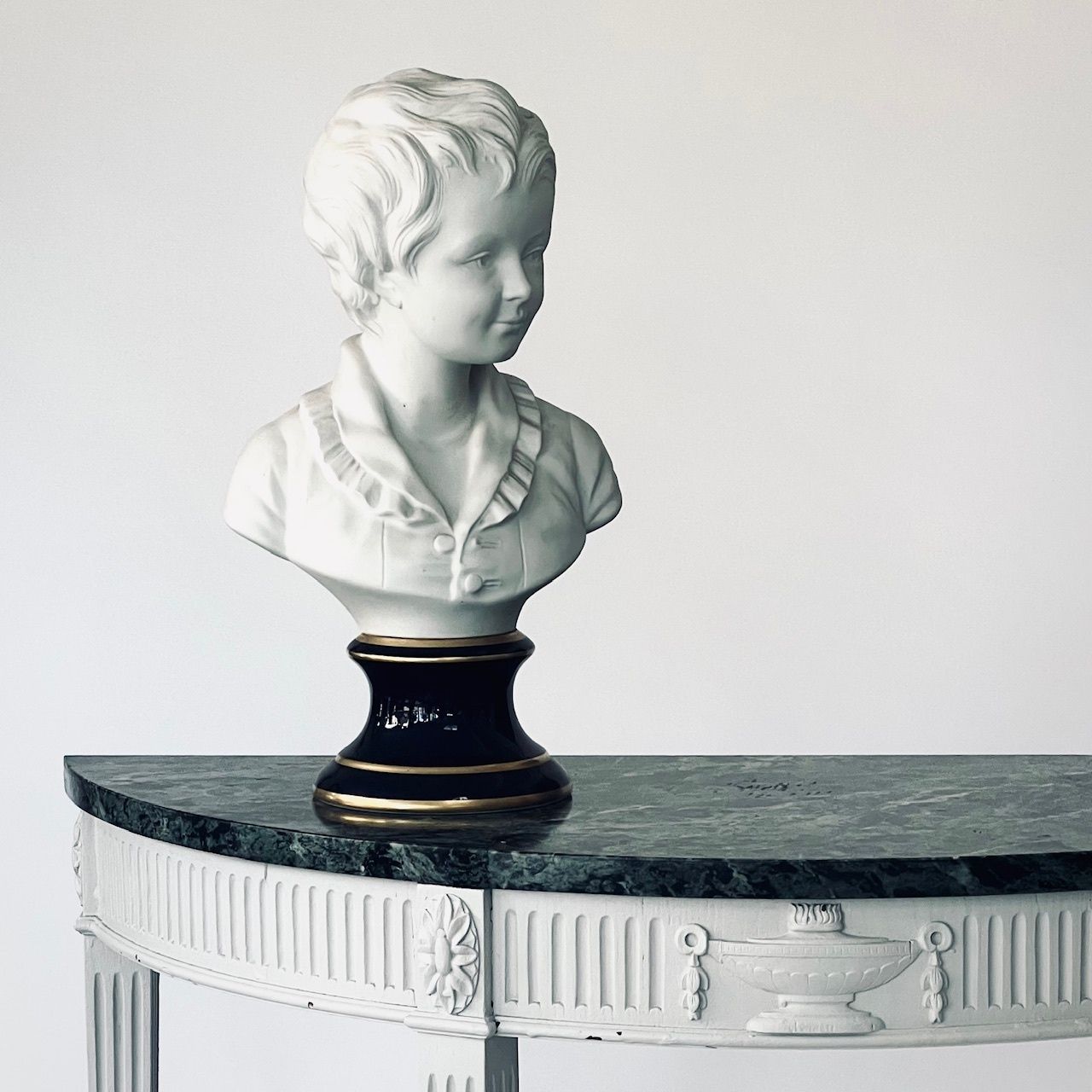 Limoges Bust Of Louise Brongniart