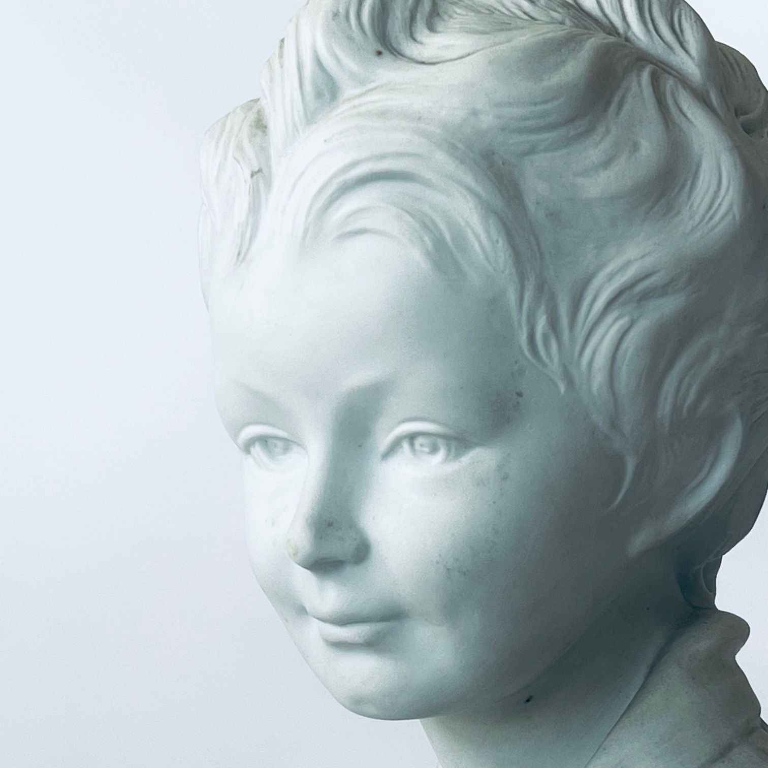 Limoges Bust Of Louise Brongniart photo for sale