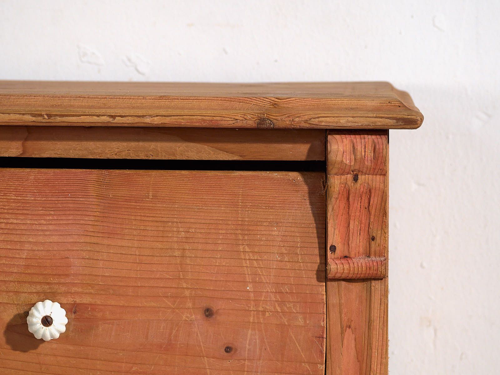 Antique Solid Wood Chest Of Drawers photo 1547.0