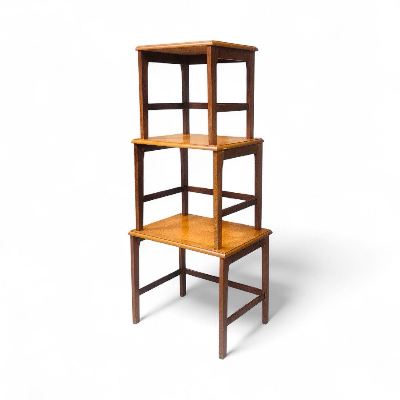 Danish Teak Nest Of Tables Peter Hvidt And Orla Mogaard For France And Sons photo for sale