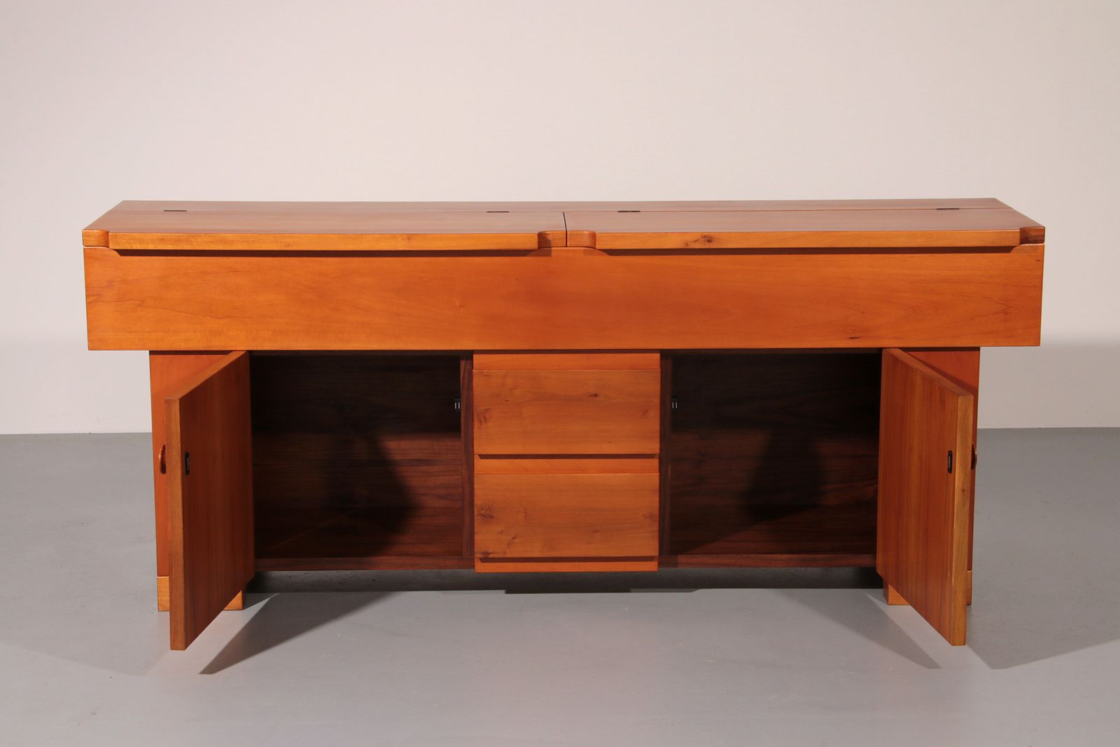 Torbecchia Sideboard In Walnut By Giovanni Michelucci For Poltronova, 1964 photo 4950.0