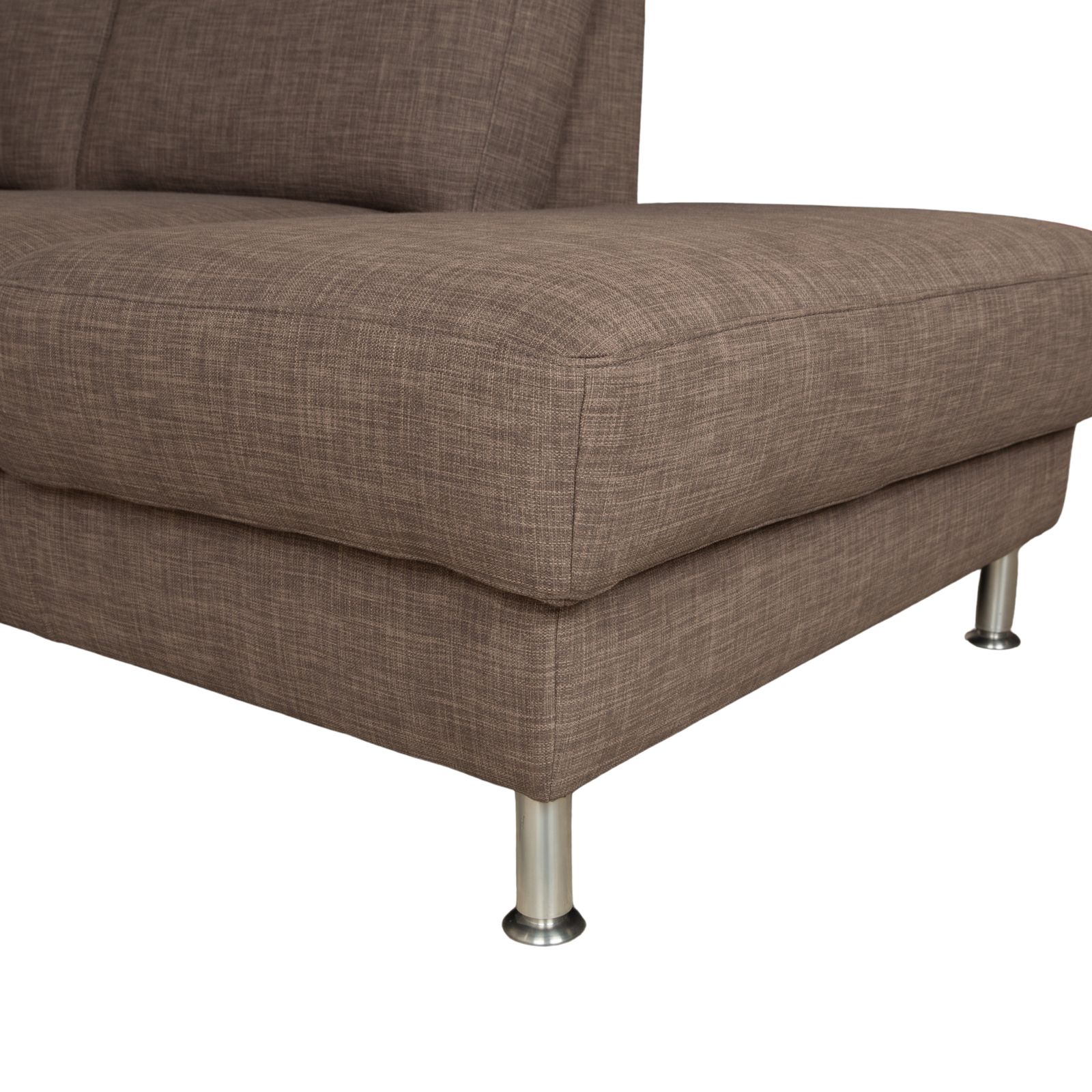 Canapé d'angle Musterring en tissu, brun gris brun photo 826.0