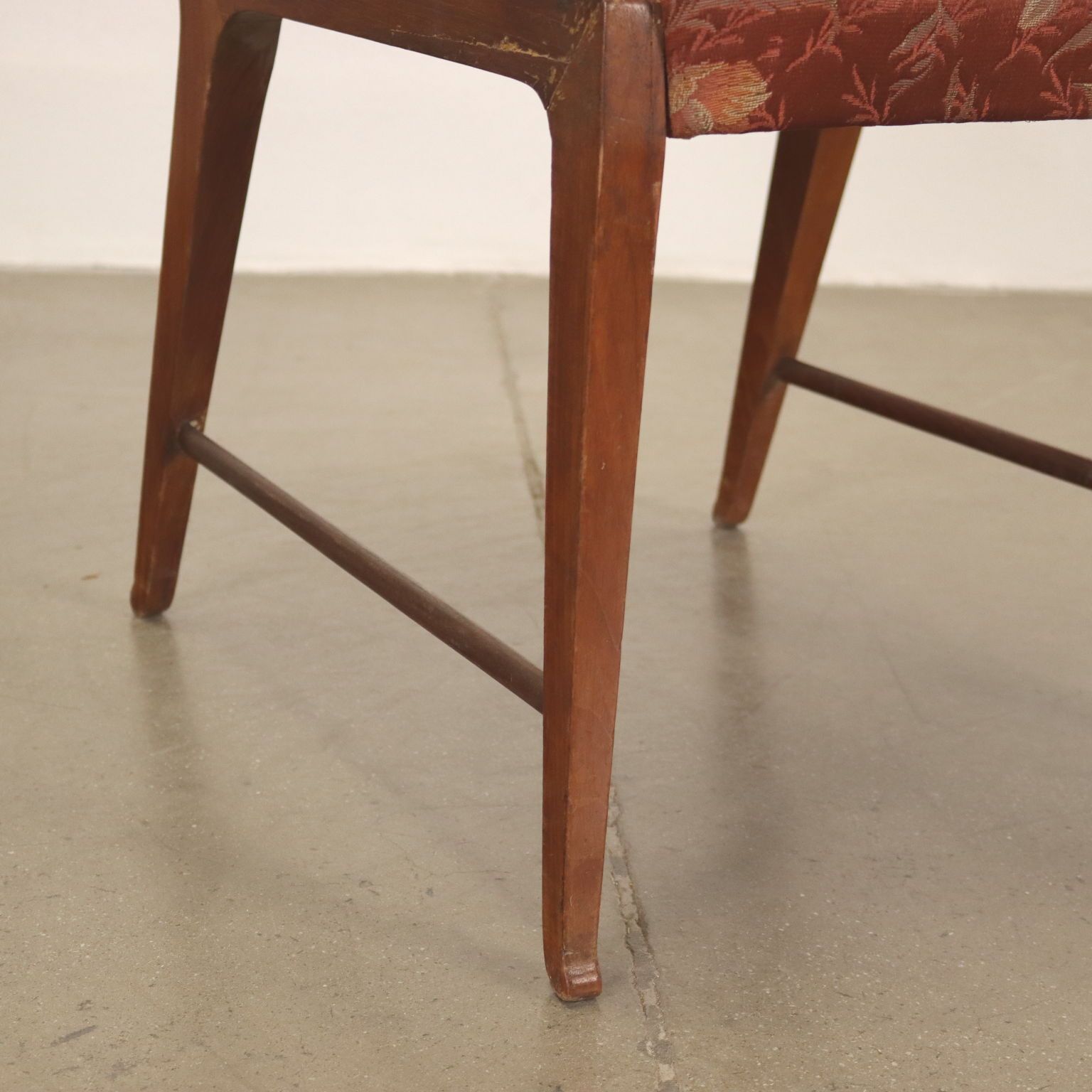 Armchair Mahogany Italy 1950s photo vinterior