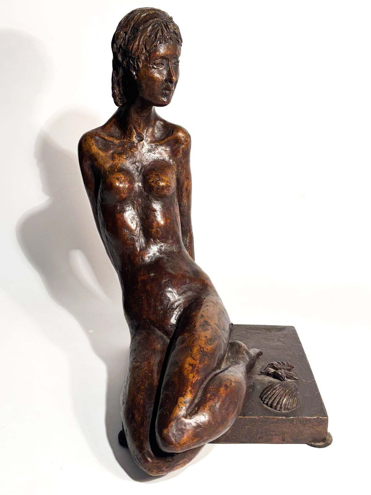 Bronze Sculpture Of A Lady By An Italian Artist From The 1920s photo for sale