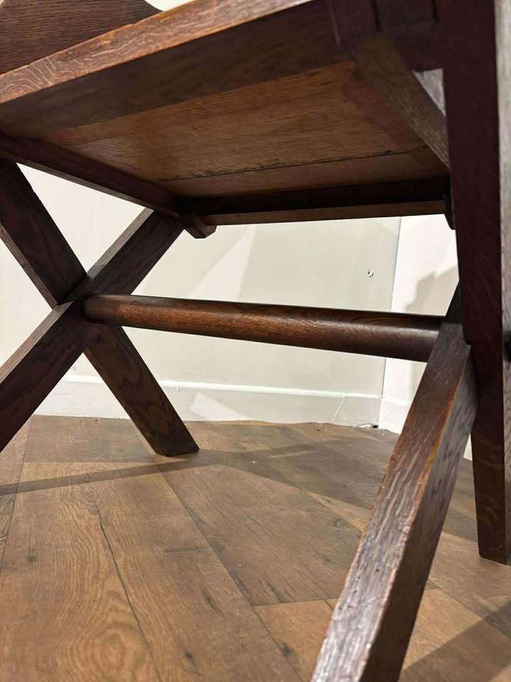 Furniture Oak Glastonbury / Ecclesiastical Chair photo