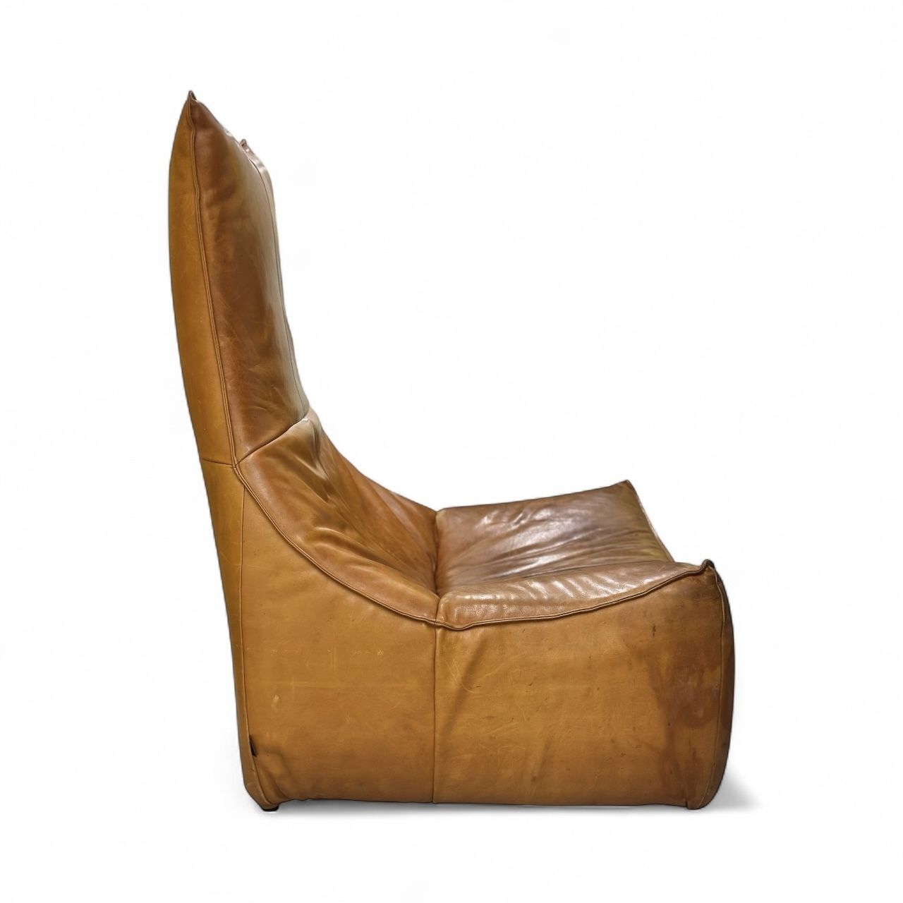 Vintage Gerard Van Den Berg The Rock Leather Chair photo Furniture