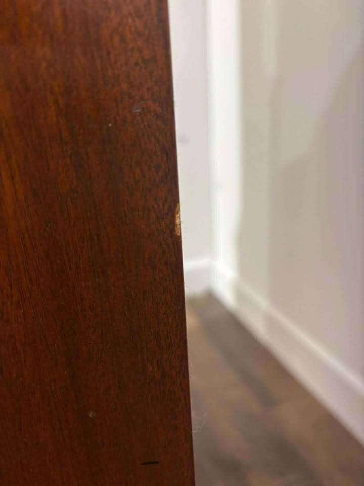 Reproduction Mahogany Corner Cabinet photo furniture